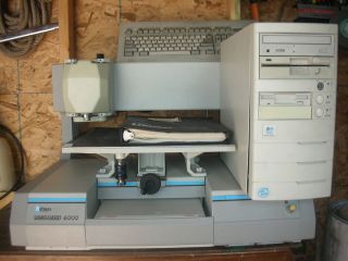  Engraver New Hermes 6000c Vacumm Table & Computer/keyboard with Manual