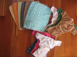  Cloth Diaper Covers and Prefolds