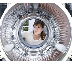 PureCycle™ washers have a special cleaning cycle that runs hot water