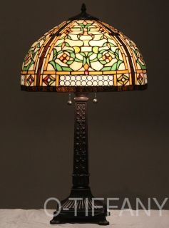 Tiffany Style Stained Glass Victorian Lamp Concerto