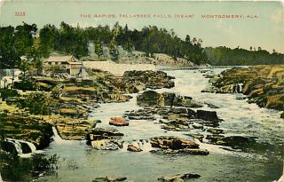 Al Montgomery Alabama Tallassee Falls Rapids Kress Co No 3153