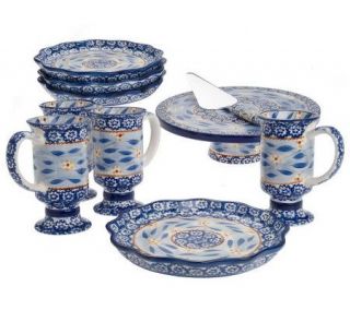 Temp tations Old World 10 pc. Dessert & Entertaining Set —