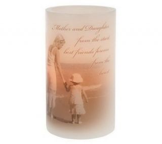 Candle Impressions Sepia Tone Flameless Candle w/ Timer   H17210