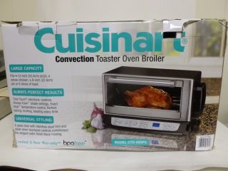 New Cuisinart Convection Toaster Oven Broiler with Total Touch