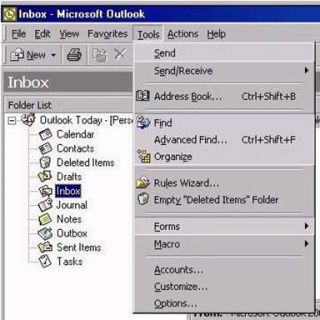 MS Outlook 2000 PC CD email, contact management, scheduling, todo list