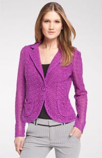 Nanette Lepore Acrobat Sheer Lace Jacket