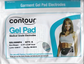 Contour AB Belt Gel Pads Replacements New in Package