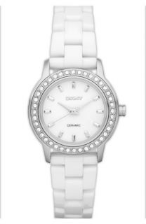 DKNY Round Ceramic Bracelet Watch