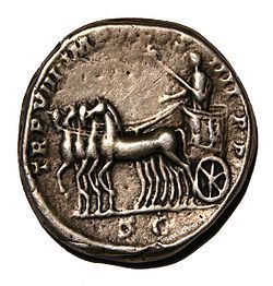 Roman Empire Commodus Silver Denarius Coin 180 192 Ad Scarce Genuine