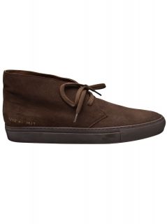  Common Projects Chukka Boots in Brown Suede