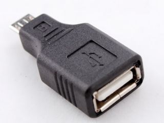   Mini USB Female to USB 5 Pin Male Adapter Converter USB OTG USB 2 0