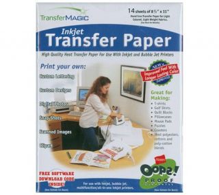 Photo Effects 14 pc Ink Jet Transfer Paper  8 1/2 x 11 —