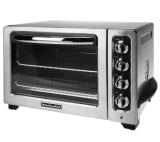KitchenAid 12 Countertop Convection Oven w/Broil Pan & Crumb Tray 