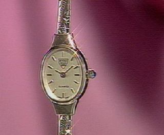 Beverly Hills 7 Engraved Omega Watch 14K Gold —