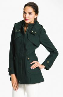 Vince Camuto Wool Blend Jacket with Detachable Hood