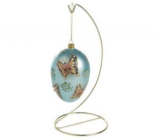 Joan Rivers 2011 Glistening Butterfly Ornament with Stand —