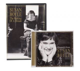 Susan Boyle I Dreamed A Dream 12 Track CD w/Bonus DVD —
