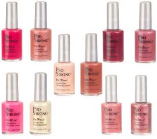 ProStrong Extended Wear 10 piece Nail Color Collection —