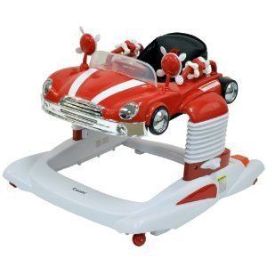 RED Combi All in One Activity Baby Walker GT Sports Car Bouncer Lights