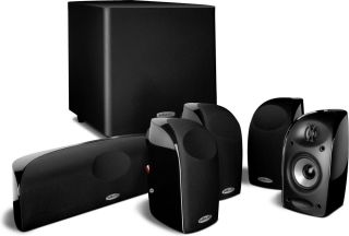 TL1600 6 Piece Complete Home Theater System With Powered Subwoofer