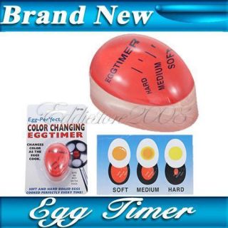  Egg Timer Kitchen Cook Tool Soft to Hard Boiled Thermometer