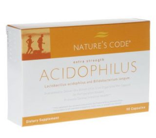 Natures Code Acidophilus Probiotic Capsules 90 Day A D —