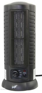 CZ488 Comfort Zone Oscillating Tower Space Heater With Fan Forced