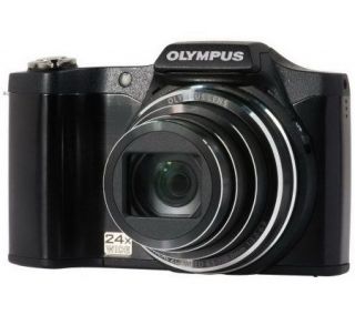 Ships 12/12 Olympus 14MP 24x Long Zoom Digital Camera w/ Accessories 