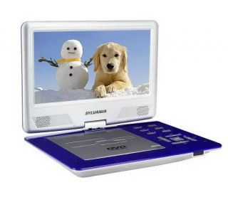 Sylvania 9 Portable DVD Player w/Swivel Screen, Bag & Accessories
