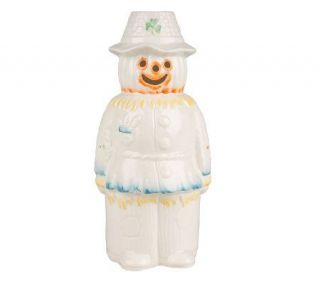 As Is Belleek Scarecrow Candleholder —