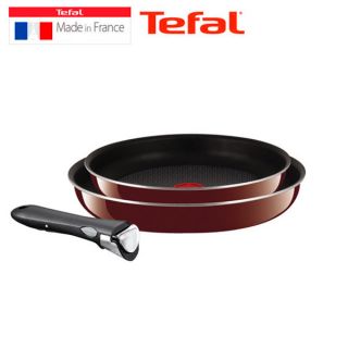 Tefal cookware set frying pan 22cm frying pan 28cm removable handle 3