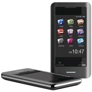 Coby MP827 8GBLK 2 8 Touchscreen  MP4 Player with Speaker 8 GB