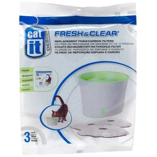 Set 3 Fresh & Clear Foam FILTERS Small CatIt Fountain ~55601