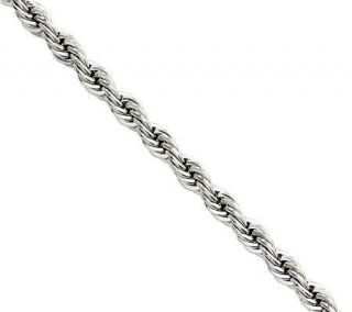 Steel by Design 4.0mm 20 Rope Chain Necklace —