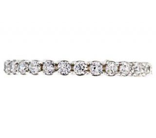 Epiphany Diamonique 4/10 ct tw Eternity Band Ring —