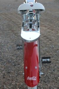 Coca Cola Motorized Beach Cruiser Bike Whizzer Style Bicycle 80cc