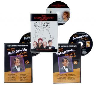 Dean Martin Variety Show & Carol Burnett Show 3 DVD Set   H189621