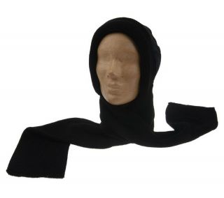 ComforTemp Anti Static Microfleece Hooded Scarf by DueNorth — 