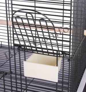 HQ Cages 701 Parrot Bird Cages 22x17x60 Dometop Small Cockatiel Cage