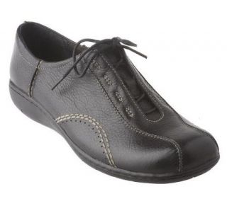 Clarks Bendables Viola Tumbled Leather Lace up Shoes   A85021