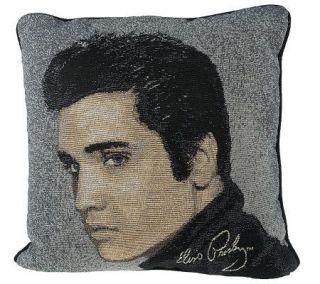 Elvis Presley Portrait of King 17 Pillow —