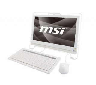 MSI Wind NetTop AE190005SUS 250GB 18.5 Touchscreen PC   White