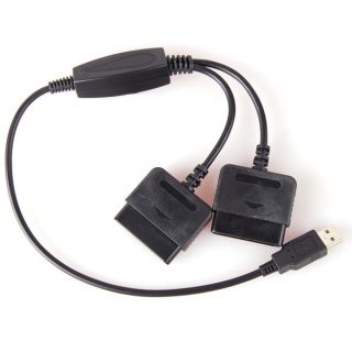  PS2 Controller to PS3 PC USB Adapter Converter Cable