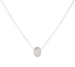 EternaGold 18 Diamond Cut Rondel Necklace 14K Gold —