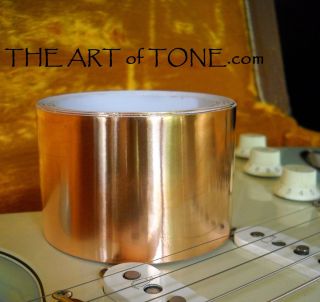 10 FEET X 50mm Roll Copper Foil Tape EMI Shielding Guitar Pedals 10ft