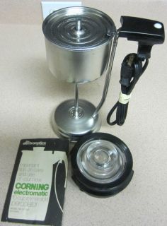  Corning Ware Electric Percolator PARTS 10 Cup Coffee Pot 