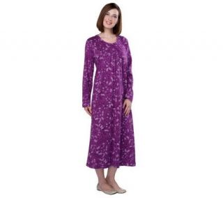 Liz Claiborne New York 100Cotton Paisley Sleep Gown —
