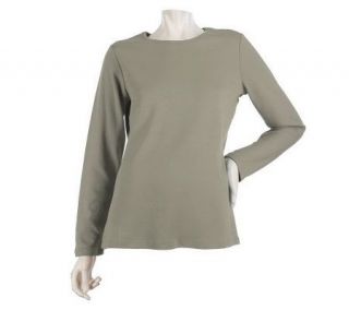 Liz Claiborne New York Essentials Long Sleeve T shirt   A216521