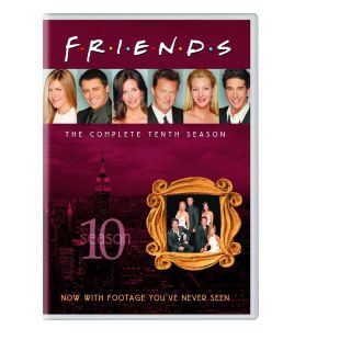 New Friends The Complete Tenth Season 10 Ten DVD 4 Disc Set SEALED