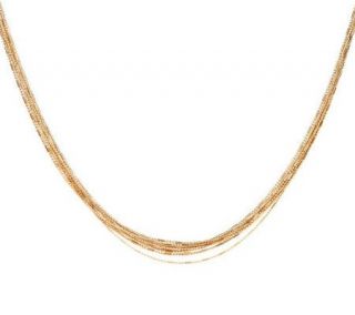 Multi Strand Sparkle Chain Necklace by Garold Miller —